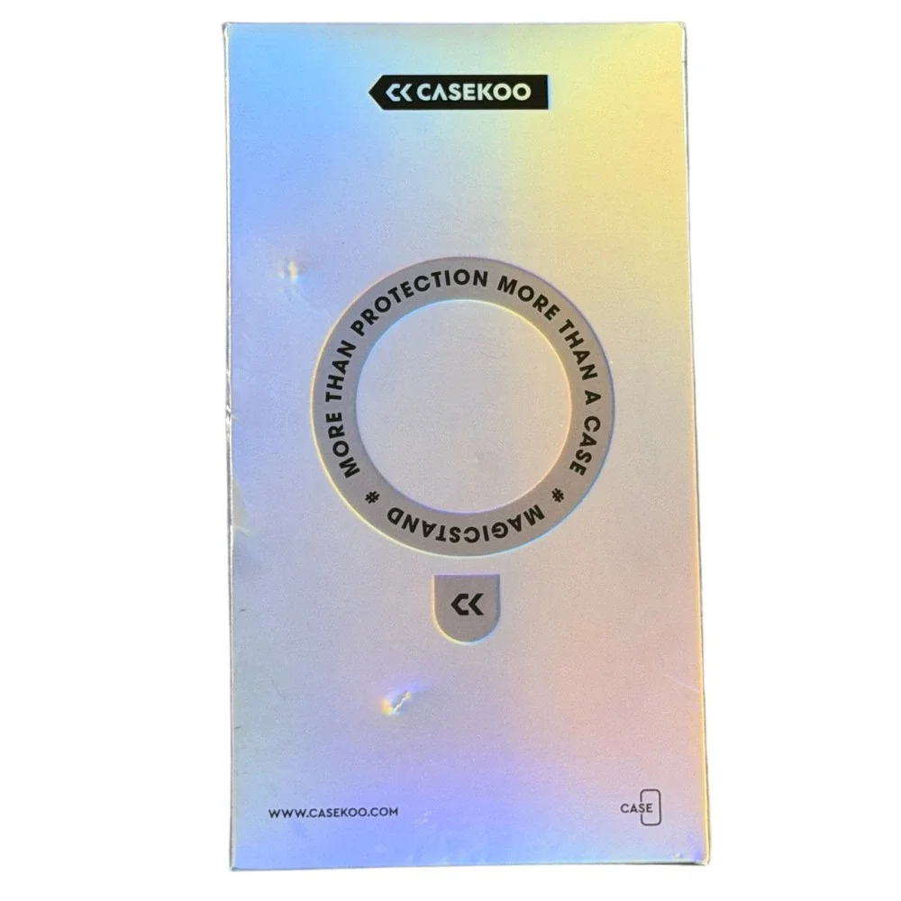 NWT CASEKOO iPhone 17 Pro Case Rose Gold Sparkle MagSafe 360 Stand‎